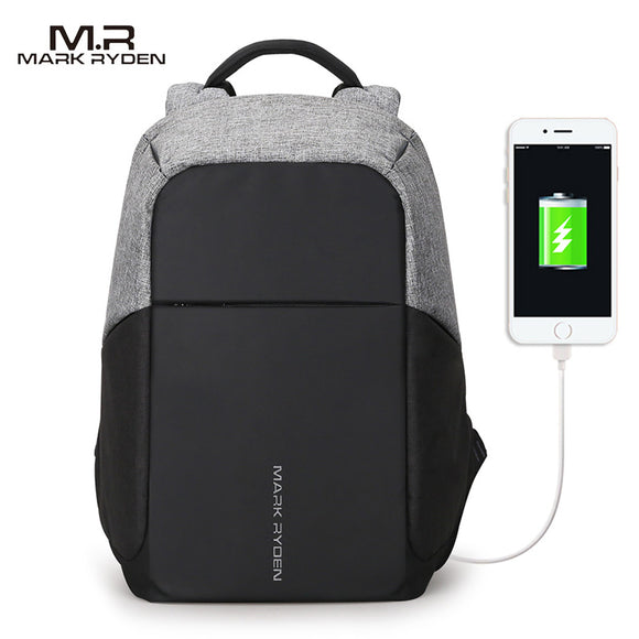 Anti-Theft, USB Charging Backpack
