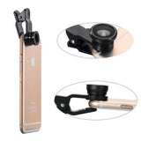 3-in-1 Fisheye / Wide Angle / Macro Smartphone Camera Lens